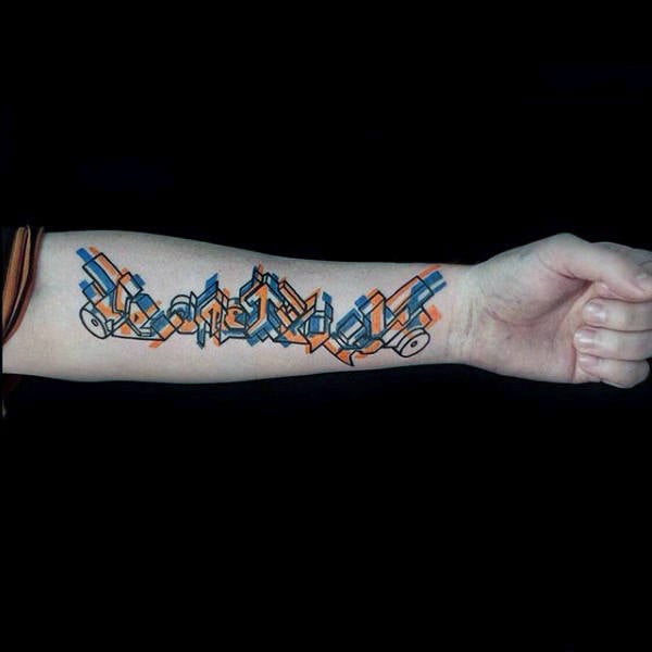 tatuaje graffiti 289