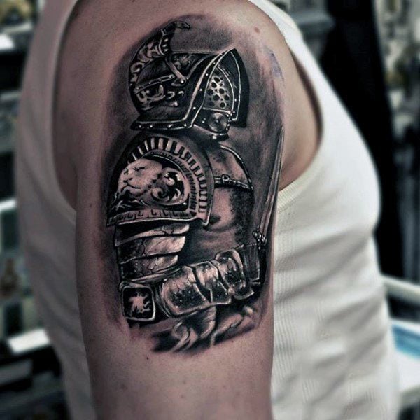 115 Tatuajes de guerreros (Con el significado)