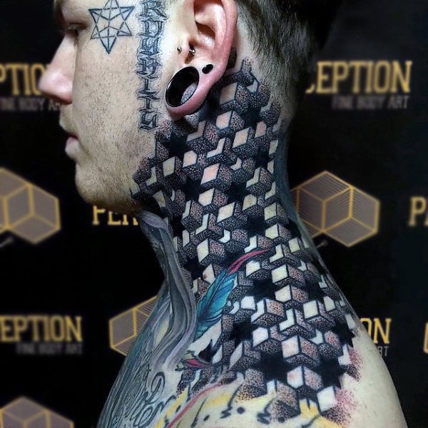 tatuaje ilusion optica 177