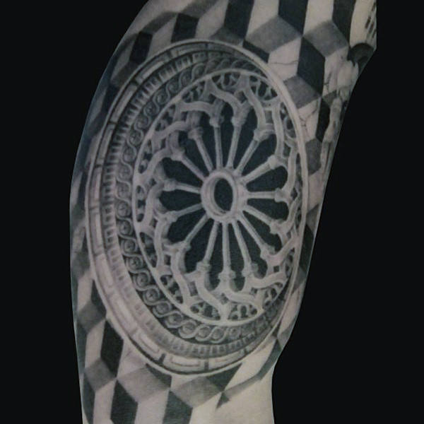 tatuaje ilusion optica 365