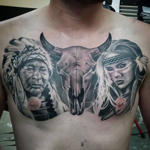 tatuaje indio americano 113