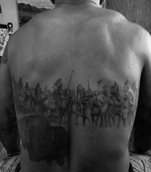 tatuaje indio americano 201
