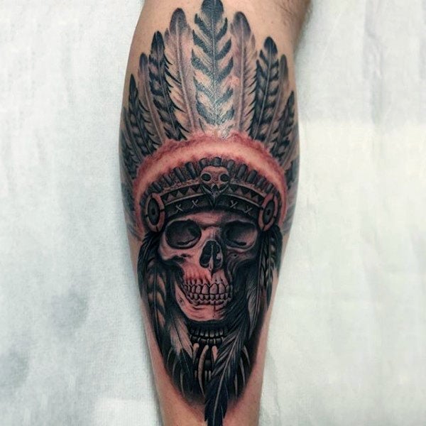 tatuaje indio americano 233