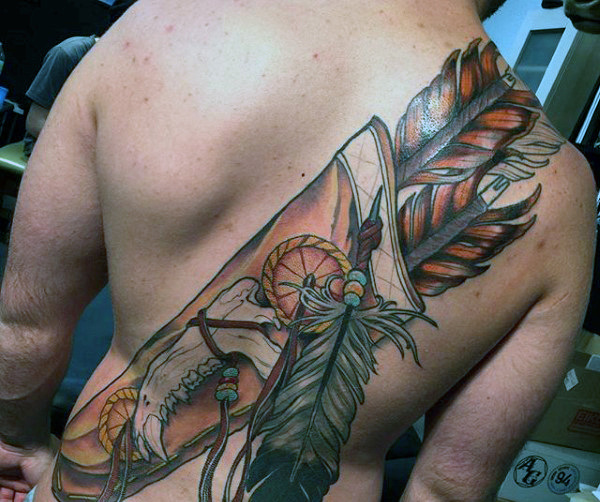 tatuaje indio americano 285