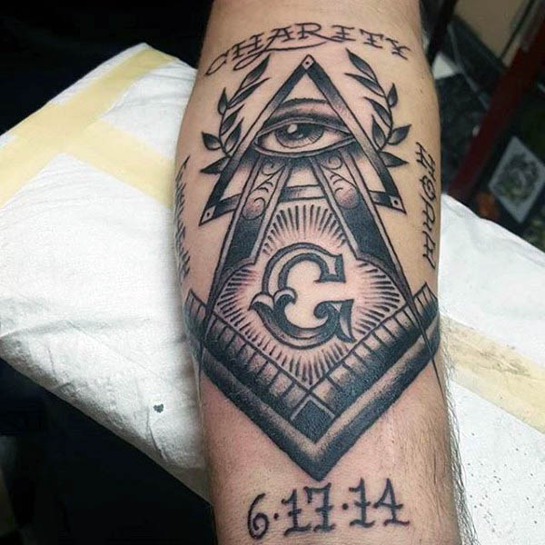 tatuaje masoneria 57