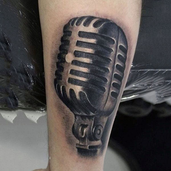 tatuaje microfono 61