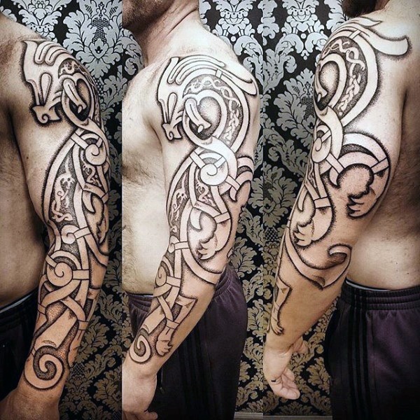 tatuaje nordico 153