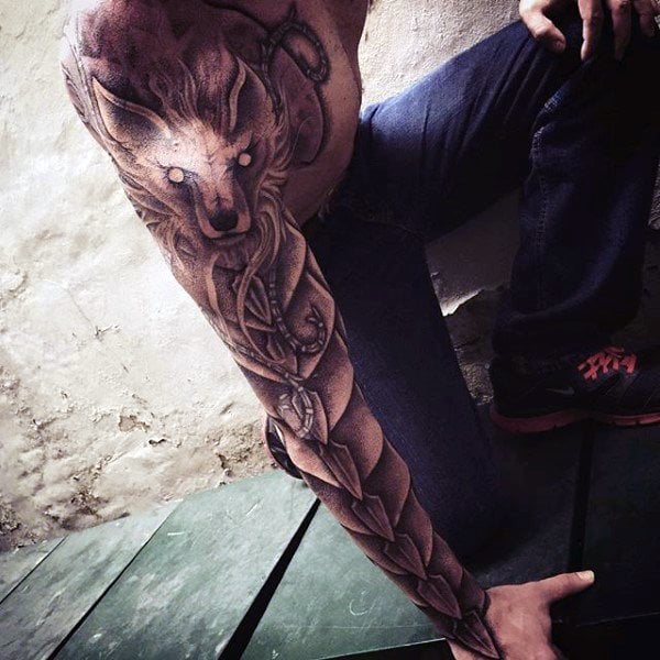 tatuaje nordico 165