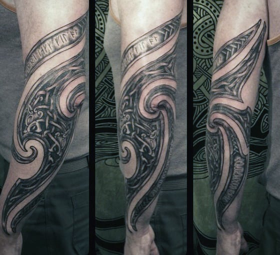 tatuaje nordico 17