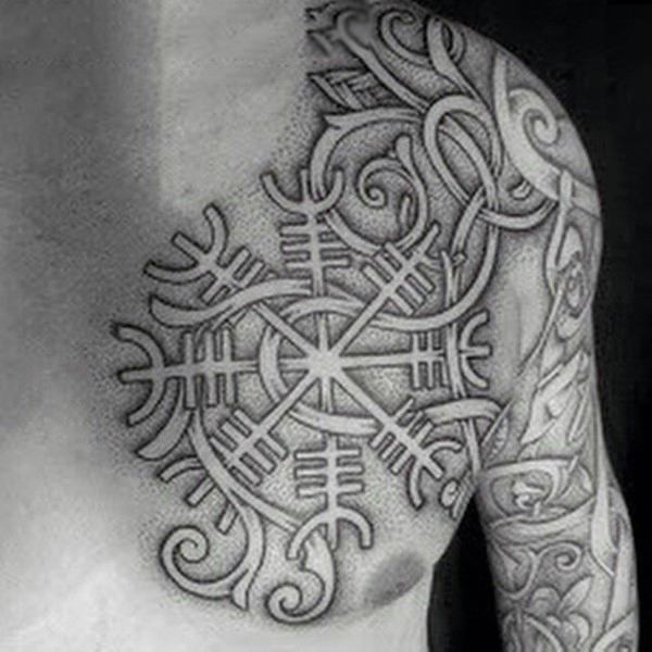 tatuaje nordico 245