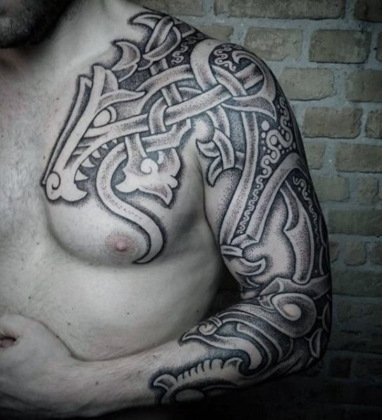 tatuaje nordico 85
