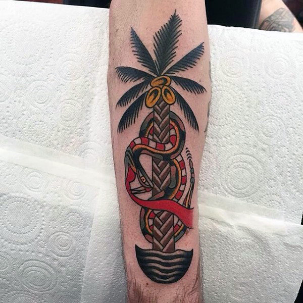 tatuaje palmera 133