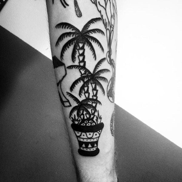 tatuaje palmera 137