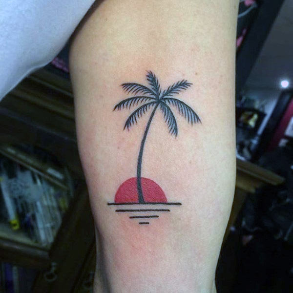 tatuaje palmera 285
