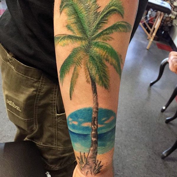 tatuaje palmera 309