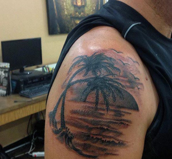 tatuaje palmera 325