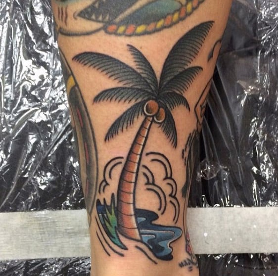 tatuaje palmera 349