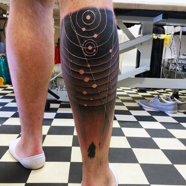 tatuaje sistema solar 117