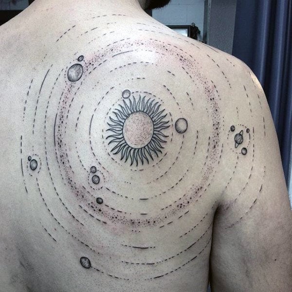 tatuaje sistema solar 29