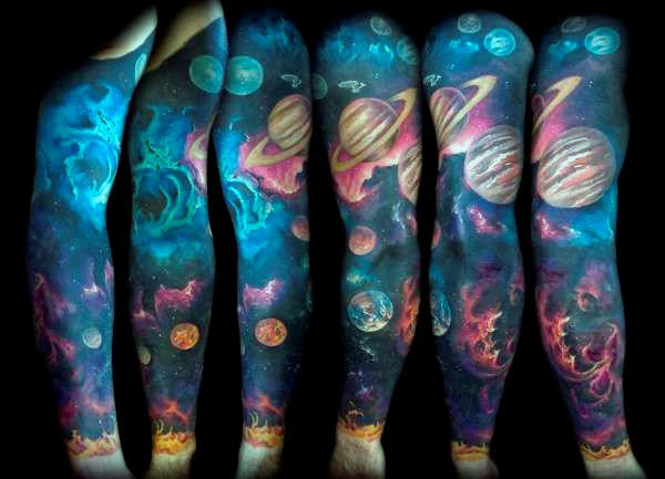 tatuaje universo 13