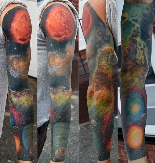 tatuaje universo 201