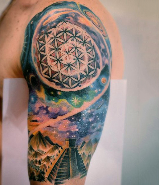 tatuaje universo 33