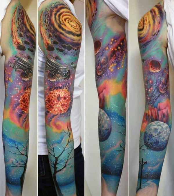 tatuaje universo 61