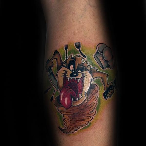 tatuaje demonio tasmania 24