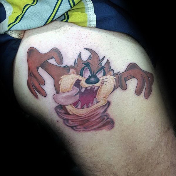 tatuaje demonio tasmania 62