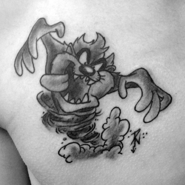tatuaje demonio tasmania 66