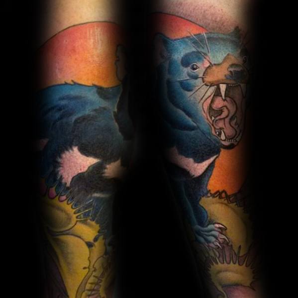 tatuaje demonio tasmania 74