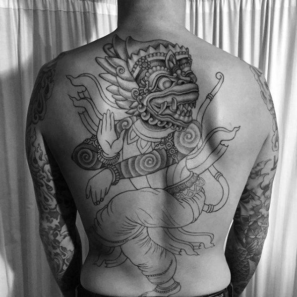 tatuaje dios januman 34