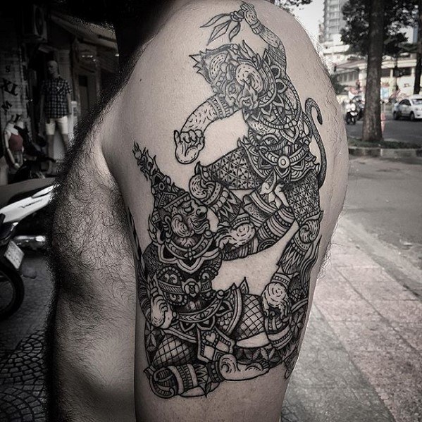 tatuaje dios januman 48