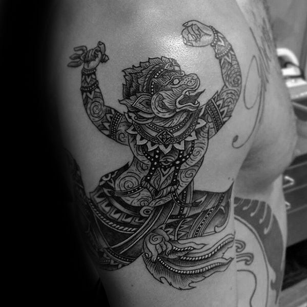 tatuaje dios januman 64