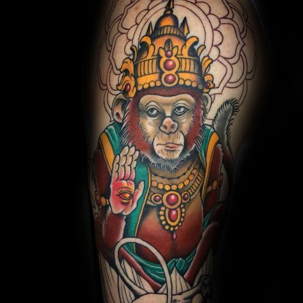 tatuaje dios januman 74