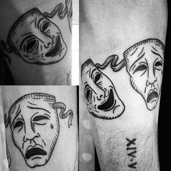 tatuaje mascara teatro 32