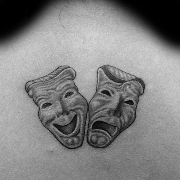 tatuaje mascara teatro 66