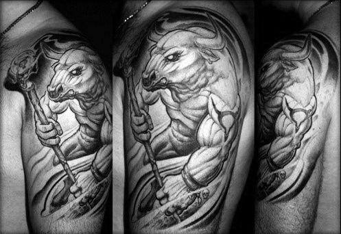 tatuaje minotauros 16