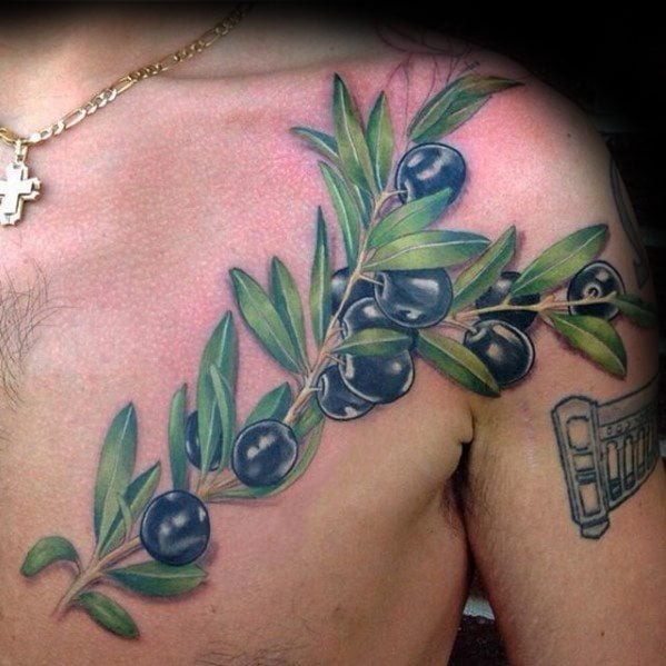 tatuaje olivo arbol 44