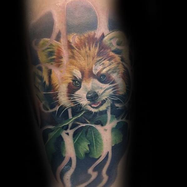 tatuaje panda rojo 06