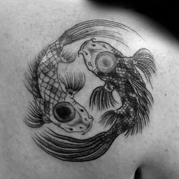tatuaje peces koi yin yang 18