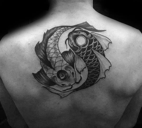tatuaje peces koi yin yang 32