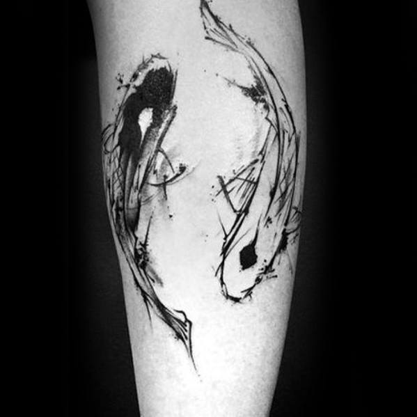 tatuaje peces koi yin yang 48