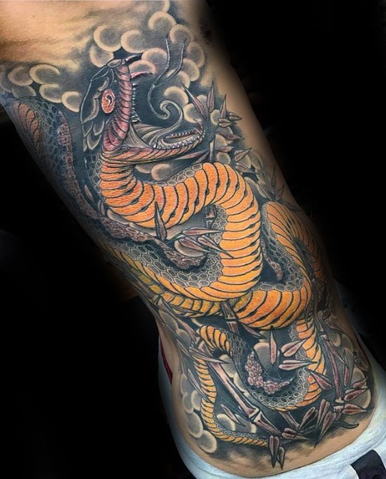 tatuaje serpiente japonesa 100