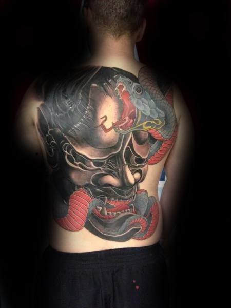 tatuaje serpiente japonesa 14