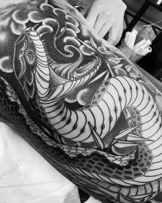 tatuaje serpiente japonesa 64