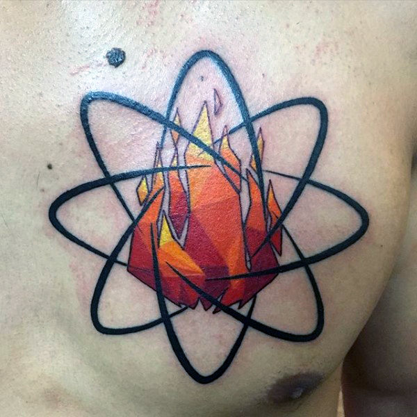 tatuaje atomo 65