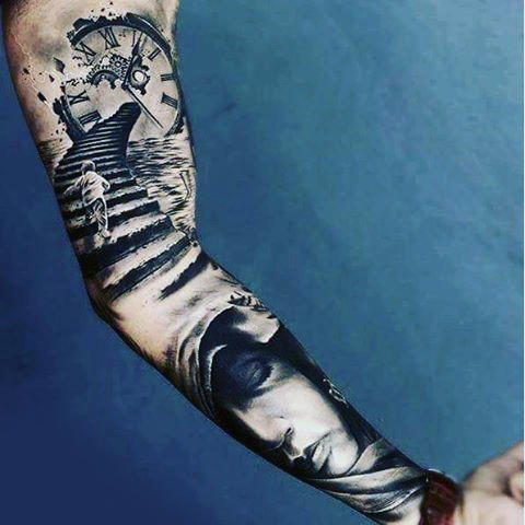 tatuaje blanco negro 189