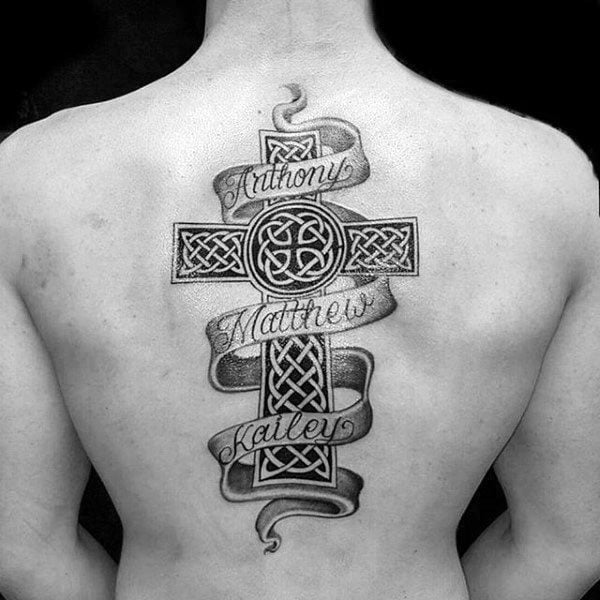 tatuaje cruz celta 157