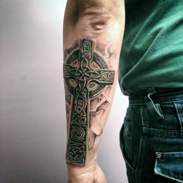 tatuaje cruz celta 177